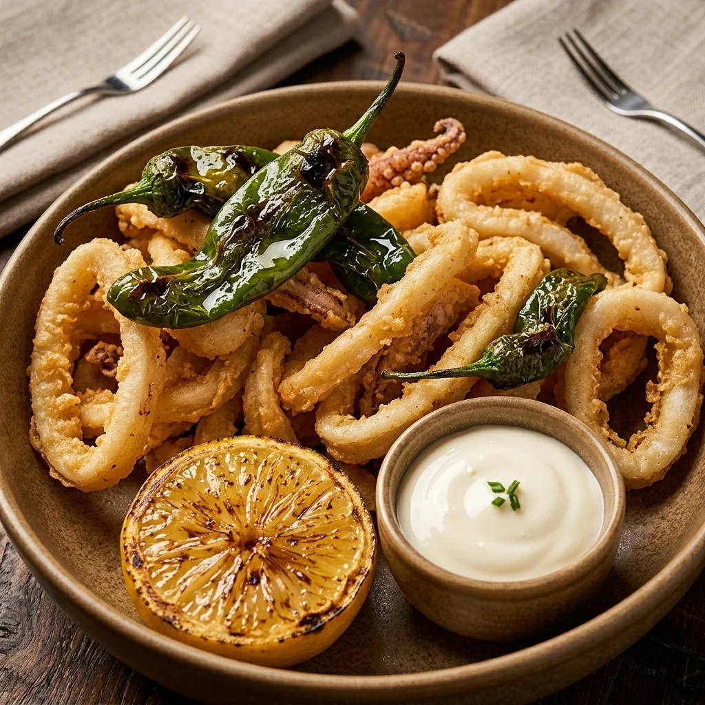Calamari at Aglio – Modern Italian Restaurant in Calgary